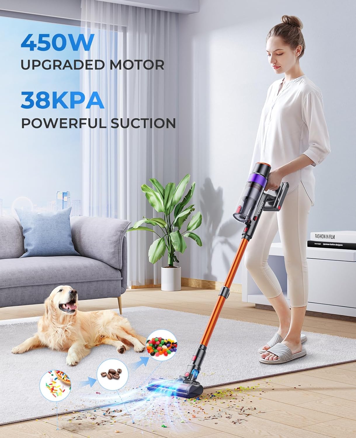 Laresar Elite 8 Cordless Stick Vacuum