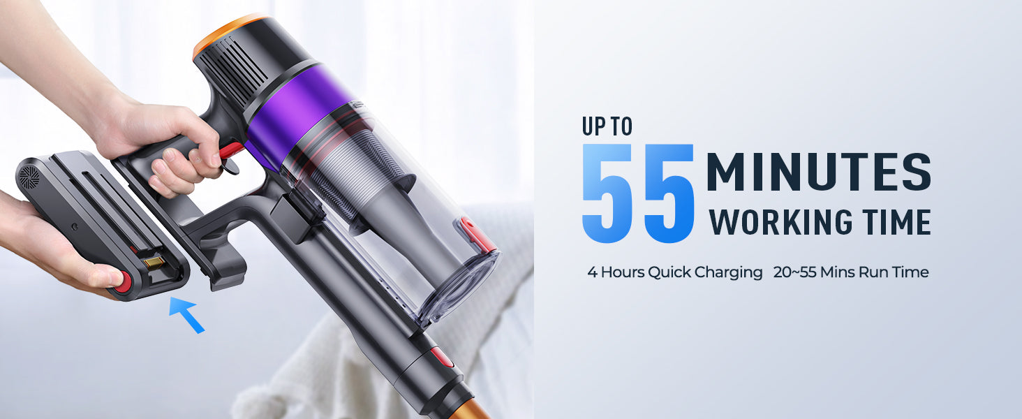 Laresar Elite 8 Cordless Stick Vacuum
