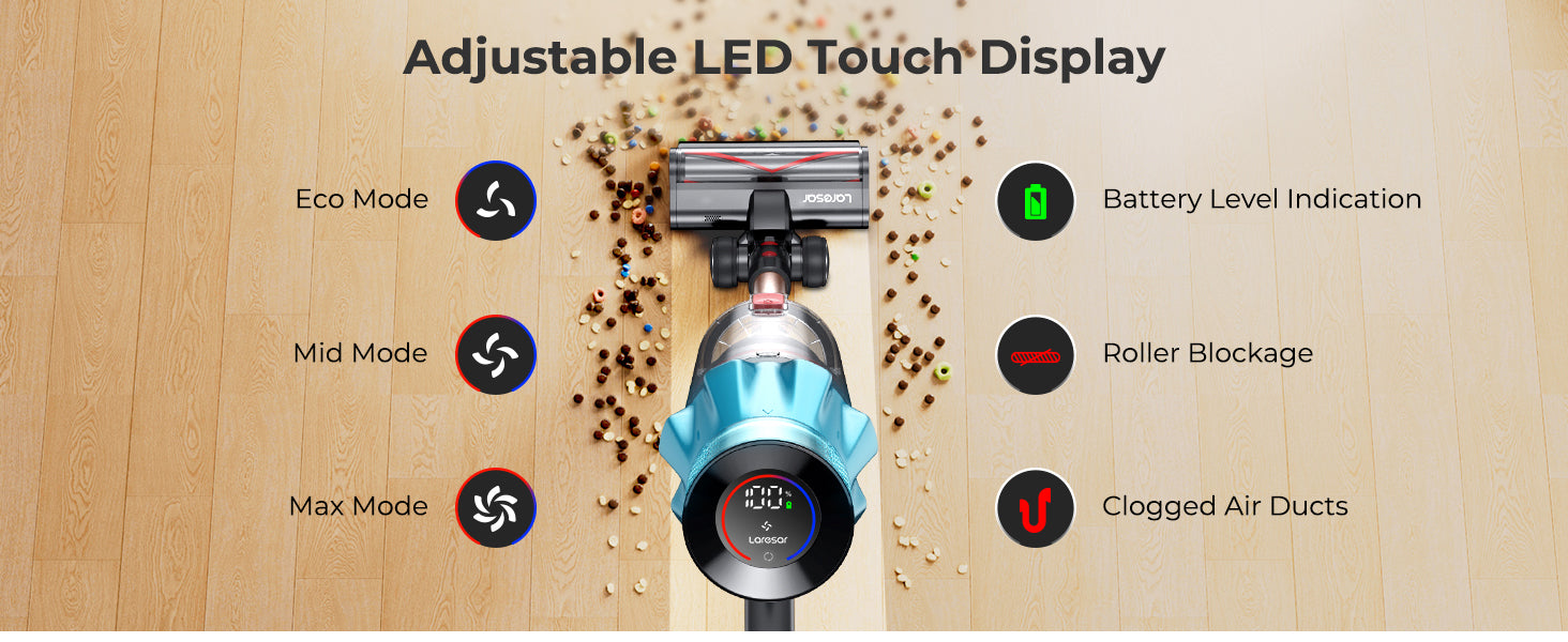コードレス掃除機 Laresar Ultra7 Laresar Ultra 7 Cordless Stick Vacuum