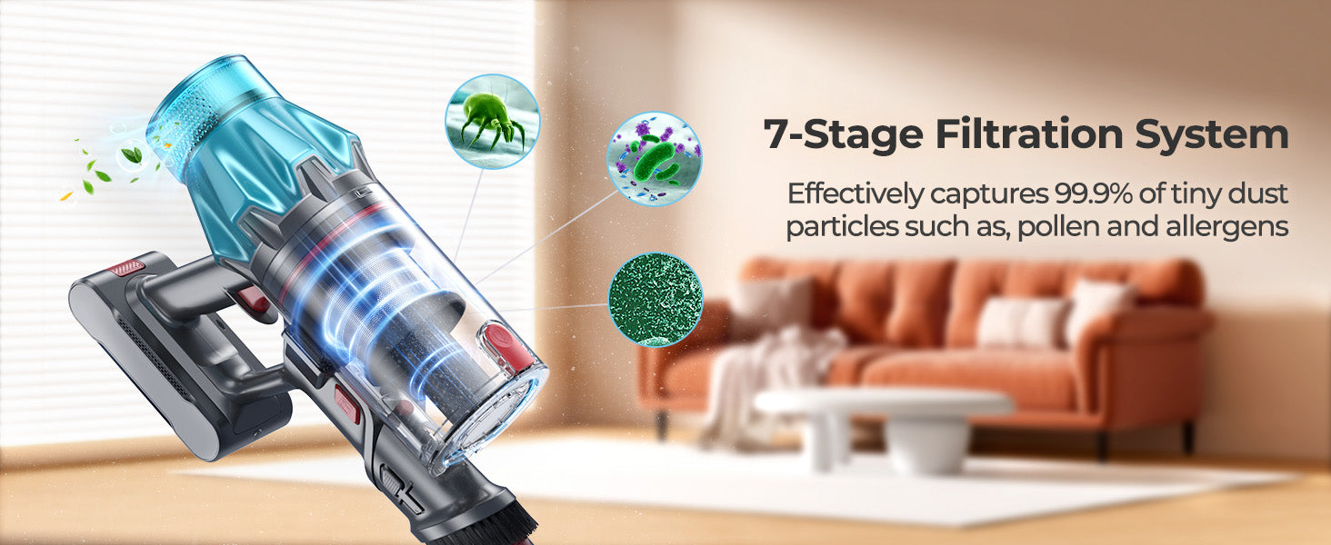 Laresar Ultra 7 Cordless Stick Vacuum